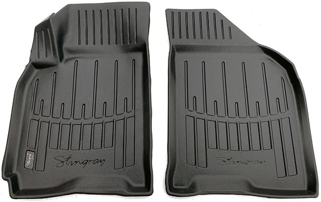 3D коврики для Daewoo Gentra (2013-...) с бортиками 30 мм (Stingray). Фото 4