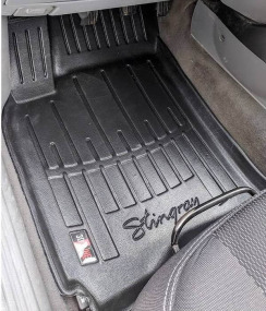 3D коврики для Daewoo Gentra (2013-...) с бортиками 30 мм (Stingray). Фото 6