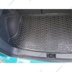Килимок в багажник для Volkswagen T-Cross (2019-...) верхня поличка (Avto-Gumm). Фото 4