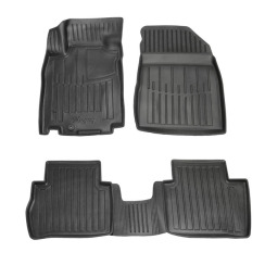 3D килимки для Nissan Tiida (C11) (2004–2011) з бортиками 30 мм (Stingray)