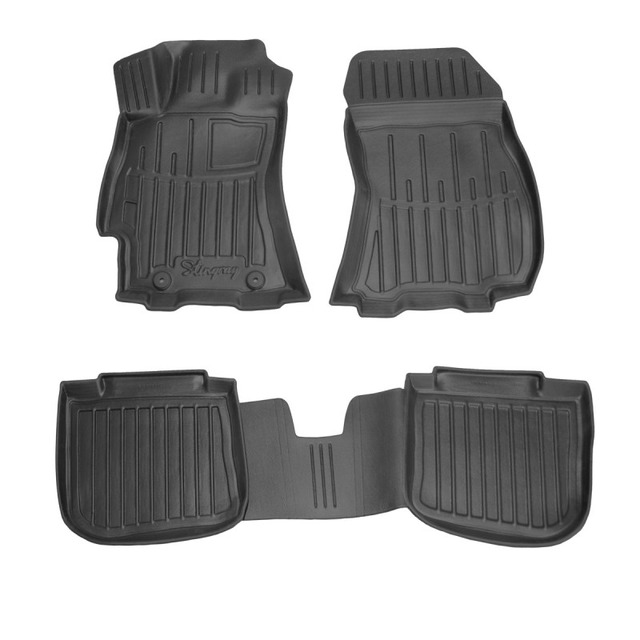 3D килимки для Subaru Outback (BM) (2009-2014)  з бортиками 30 мм (Stingray)