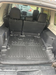 Килимок в багажник для MITSUBISHI Pajero Wagon IV (V80) (2006-...) 5 місць з бортиками 30 мм (Stingray). Фото 2