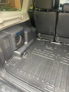 Килимок в багажник для MITSUBISHI Pajero Wagon IV (V80) (2006-...) 5 місць з бортиками 30 мм (Stingray). Фото 3