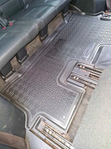 Коврики в салон для Honda Pilot (2008-2015) 3 ряд (Avto-Gumm). Фото 2
