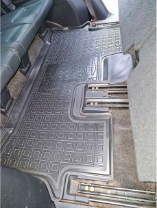 Коврики в салон Honda Pilot (2008-2015) 3 ряд (Avto-Gumm)