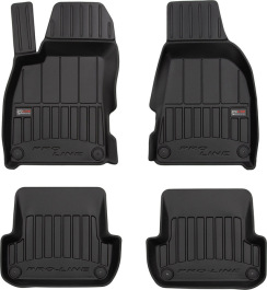 Резиновые коврики для Audi A4/S4/RS4 (mkIII)(B7) 2004-2008; Seat Exeo (mkI) 2008-2013 (Frogum Proline Premium)