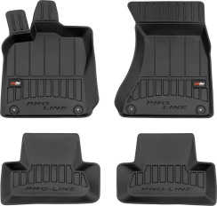 Гумові коврики в салон для Audi Q5/SQ5 (mkI) 2008-2017 (Frogum Proline Premium)
