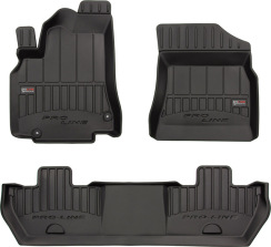 Гумові коврики в салон для  Citroen Berlingo (mkII) 2008-2018; Peugeot Partner (mkII) 2008-2018 (1-2 ряд) (Frogum Proline Premium)
