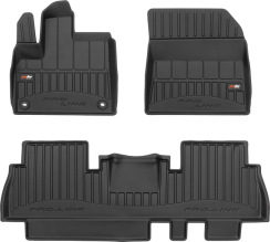 Гумові коврики в салон для  Citroen Berlingo (mkIII); Peugeot Rifter (mkI); Opel Combo (mkV)(E); Toyota ProAce City (mkI) 2018→ (пассажир без регулировок) (Frogum Proline Premium)
