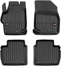 Резиновые коврики для   Citroen C-Elysee (mkI) 2012-2022; Peugeot 301 (mkI) 2012→ (Frogum Proline Premium)