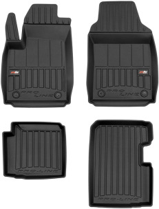 Гумові коврики в салон для Fiat 500 (mkII) 2020→ (гибрид) (Frogum Proline Premium)