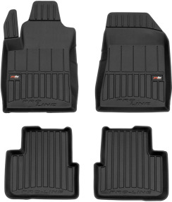 Гумові коврики в салон для  Fiat Bravo (mkII) 2007-2014; Lancia Delta (mkIII) 2008-2014 (Frogum Proline Premium)