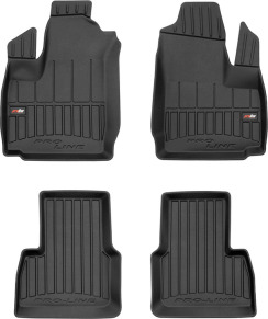 Резиновые коврики для Fiat Doblo (mkI) 2000-2010 (1-2 ряд) (Frogum Proline Premium)