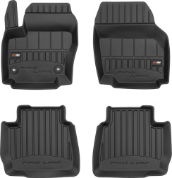 Гумові коврики в салон для  Ford Mondeo (mkIV) 2007-2014 (между клипсами 25.5см) (Frogum Proline Premium)