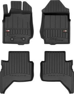Резиновые коврики для Ford Ranger (T6)(mkI) 2011-2022 (EU) (Frogum Proline Premium)