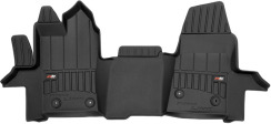 Резиновые коврики для Ford Tourneo/Transit (mkVII) 2013-2022 (1 ряд) (Frogum Proline Premium)