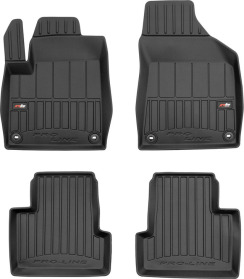 Гумові коврики в салон для Jeep Cherokee (KL) 2013-2023 (Frogum Proline Premium)