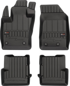 Гумові коврики в салон для Jeep Renegade (mkI) 2014-2023; Fiat 500X (mkI) 2014→ (Frogum Proline Premium)