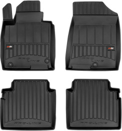 Резиновые коврики для Kia Optima (mkIV) 2015-2020; Hyundai Sonata (mkVII) 2014-2019 (Frogum Proline Premium)