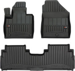 Гумові коврики в салон для Kia Sorento (mkIII) 2014-2020 (1-2 ряд) (Frogum Proline Premium)