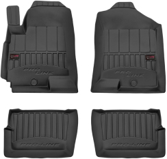 Резиновые коврики для Kia Soul (mkI) 2008-2013 (EU) (Frogum Proline Premium)