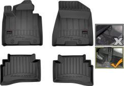 Гумові коврики в салон для Kia Sportage (mkIV) 2015-2021; Hyundai Tucson (mkIII) 2015-2020 (без натяжителя ремня) (Frogum Proline Premium)