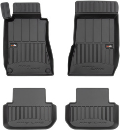 Гумові коврики в салон для Mercedes-Benz CLK-Class (C209) 2001-2009 (Frogum Proline Premium)