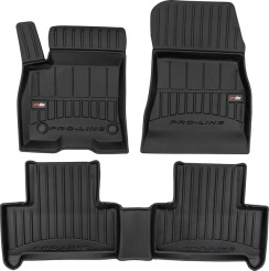Гумові коврики в салон для Mercedes-Benz EQB (X243) 2021→ (1-2 ряд) (Frogum Proline Premium)