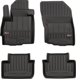 Гумові коврики в салон для Mitsubishi ASX (mkI) 2010-2023; Citroen C4 Aircross (mkI) 2012-2017; Peugeot 4008 (mkI) 2012-2017 (Frogum Proline Premium)