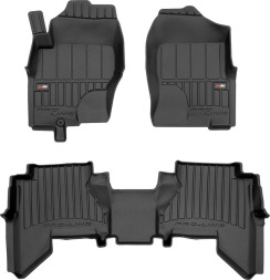 Гумові коврики в салон для Nissan Pathfinder (R51) 2004-2014 (1-2 ряд) (Frogum Proline Premium)