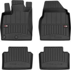 Гумові коврики в салон для Nissan Qashqai (mkI) 2006-2013 (без обдува на 2 ряд) (Frogum Proline Premium)