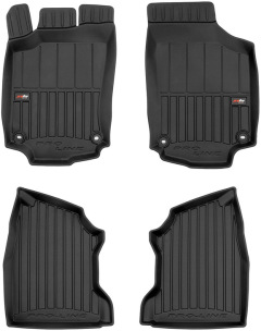 Резиновые коврики для Opel Combo (mkIII)(C) 2002-2012 (1-2 ряд) (Frogum Proline Premium)
