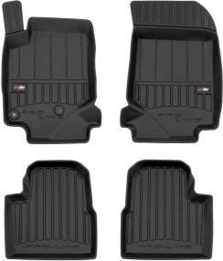 Гумові коврики в салон для Peugeot 2008 (mkII) 2019→; Citroen C4 (mkIII)(лифтбек) 2020→ / C4X (mkIII)(седан) 2020→ (не электро) (Frogum Proline Premium)
