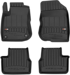 Гумові коврики в салон для Peugeot 208 (mkI) 2012-2019 / 2008 (mkI) 2013-2019 (Frogum Proline Premium)