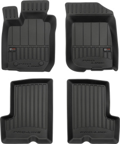 Резиновые коврики для Renault Duster (mkI) 2010-2017; Dacia Duster (mkI) 2010-2017 (Frogum Proline Premium)