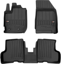 Резиновые коврики для Renault Duster (mkII) 2021-2024; Dacia Duster (mkII) 2021-2024 (Frogum Proline Premium)