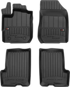 Резиновые коврики для Renault Logan (mkII) 2012-2020; Dacia Logan (mkII) 2012-2020 (универсал) (Frogum Proline Premium)
