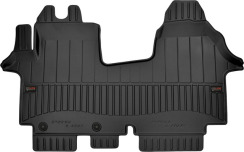 Гумові коврики в салон для Renault Trafic (mkII) 2001-2015; Opel Vivaro (mkI) 2001-2015; Nissan Primastar (mkI) 2001-2015 (1 ряд) (Frogum Proline Premium)