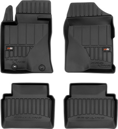 Гумові коврики в салон для Toyota Avensis (mkII) 2003-2009 (Frogum Proline Premium)