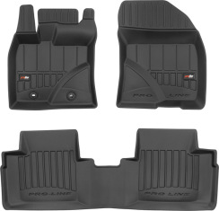 Гумові коврики в салон для Toyota Avensis (mkIII) 2009-2018 (Frogum Proline Premium)