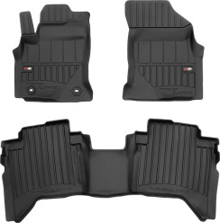 Гумові коврики в салон для Toyota Hilux (mkVIII) 2015→ (Frogum Proline Premium)