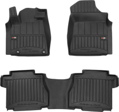 Гумові коврики в салон для Toyota Tundra (mkII) 2010-2015 (CrewMax) (Frogum Proline Premium)