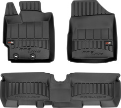 Гумові коврики в салон для Toyota Yaris (mkII) 2005-2011 (Frogum Proline Premium)
