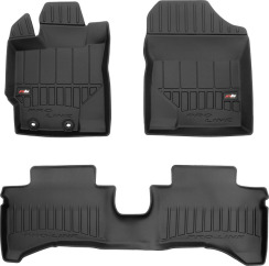 Гумові коврики в салон для Toyota Yaris (mkIII) 2010-2020 (гибрид) (Frogum Proline Premium)