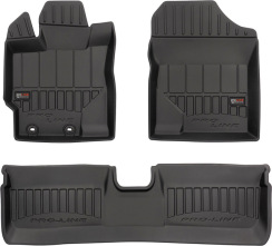 Гумові коврики в салон для Toyota Yaris (mkIII) 2010-2020 (не гибрид) (Frogum Proline Premium)