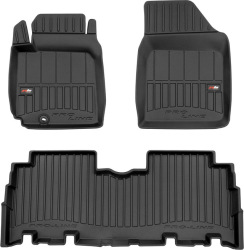 Гумові коврики в салон для Toyota Yaris Verso (mkI) 1999-2005 (Frogum Proline Premium)