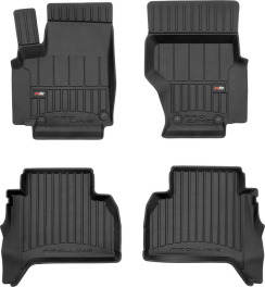 Гумові коврики в салон для Volkswagen Amarok (mkI) 2010-2022 (double cab) (Frogum Proline Premium)