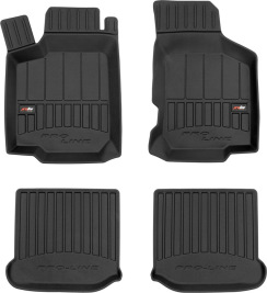 Гумові коврики в салон для Volkswagen Golf (mkIV) 1997-2006 / Bora (mkI) 1999-2006 / New Beetle (mkI) 1998-2011; Skoda Octavia (mkI) 1996-2011; Seat Leon (mkI) 1999-2006 / Toledo (mkII) 1998-2004 (Frogum Proline Premium)