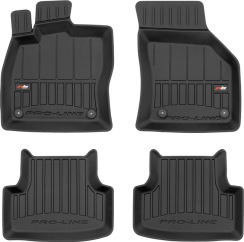 Гумові коврики в салон для Volkswagen Golf (mkVII) 2012-2021; T-Roc (mkI) 2017→; Seat Leon (mkIII) 2012-2020 (Frogum Proline Premium)