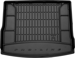 Гумовий килимок в багажник для Volkswagen Tiguan (mkII) 2016-2024 (верхний уровень) (Frogum Proline Premium)